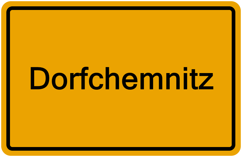 Handelsregisterauszug Dorfchemnitz