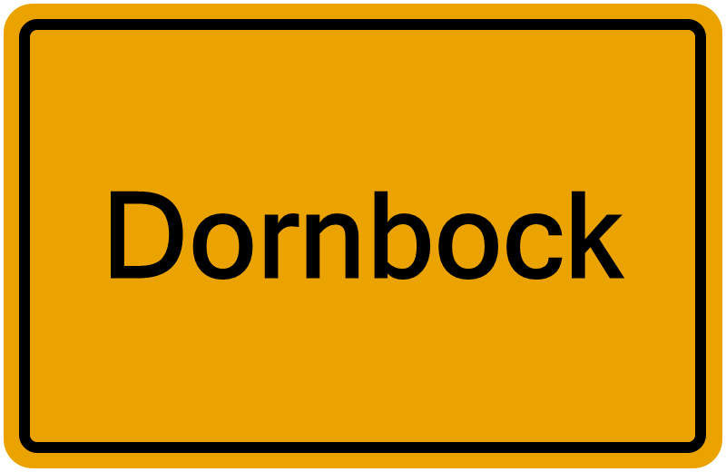 Handelsregisterauszug Dornbock