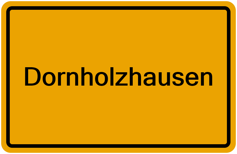 Handelsregisterauszug Dornholzhausen