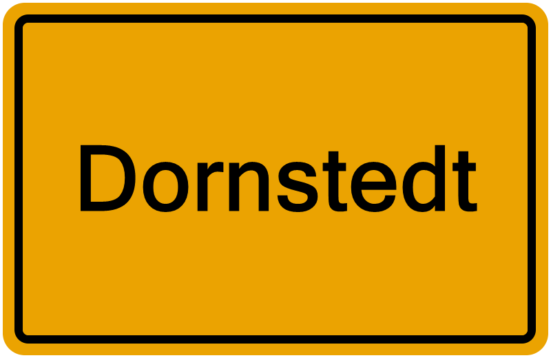 Handelsregisterauszug Dornstedt