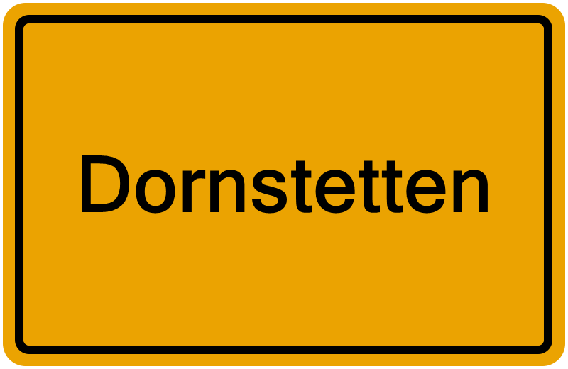 Handelsregisterauszug Dornstetten