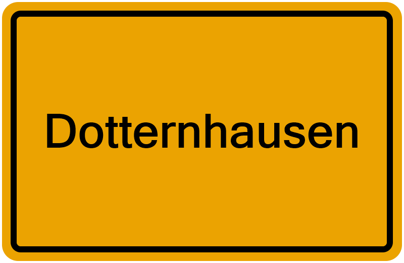 Handelsregisterauszug Dotternhausen