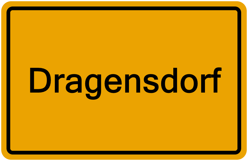 Handelsregisterauszug Dragensdorf