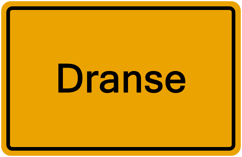 Handelsregisterauszug Dranse