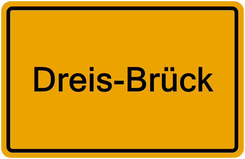 Handelsregisterauszug Dreis-Brück