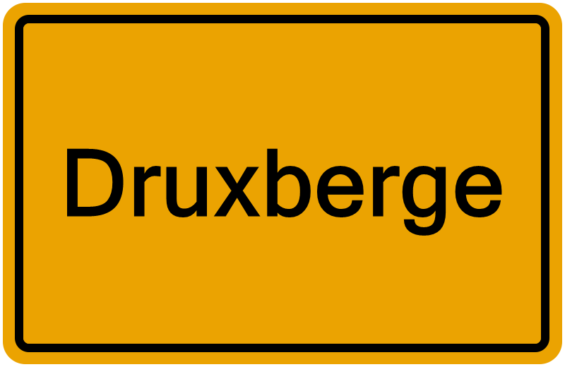 Handelsregisterauszug Druxberge