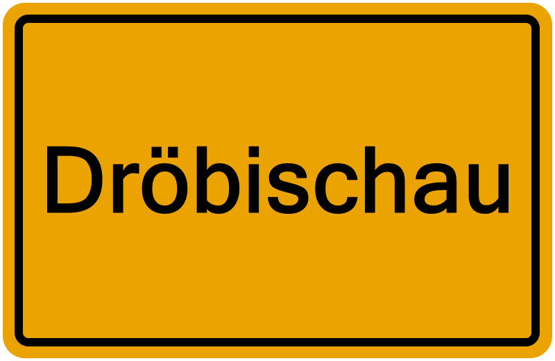 Handelsregisterauszug Dröbischau