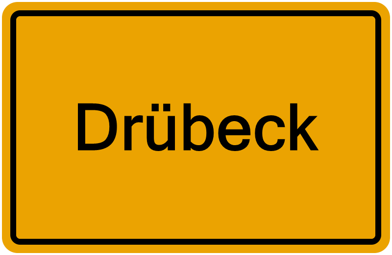 Handelsregisterauszug Drübeck