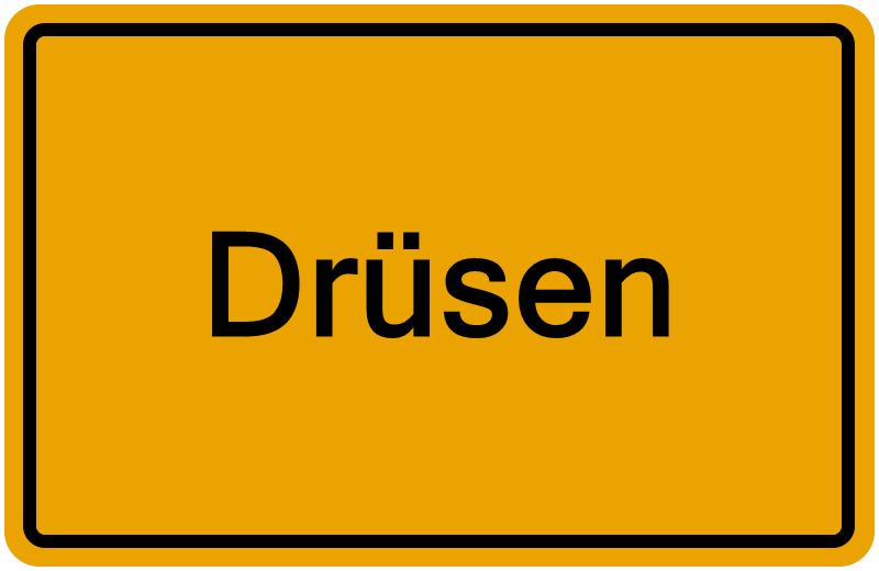 Handelsregisterauszug Drüsen