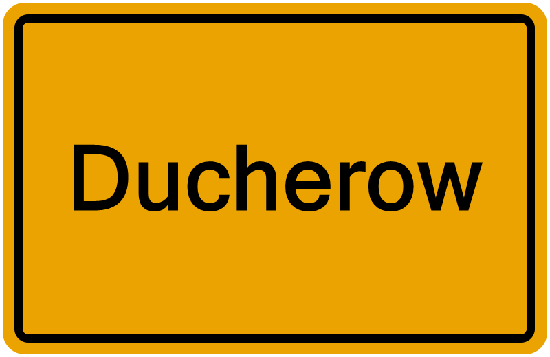 Handelsregisterauszug Ducherow