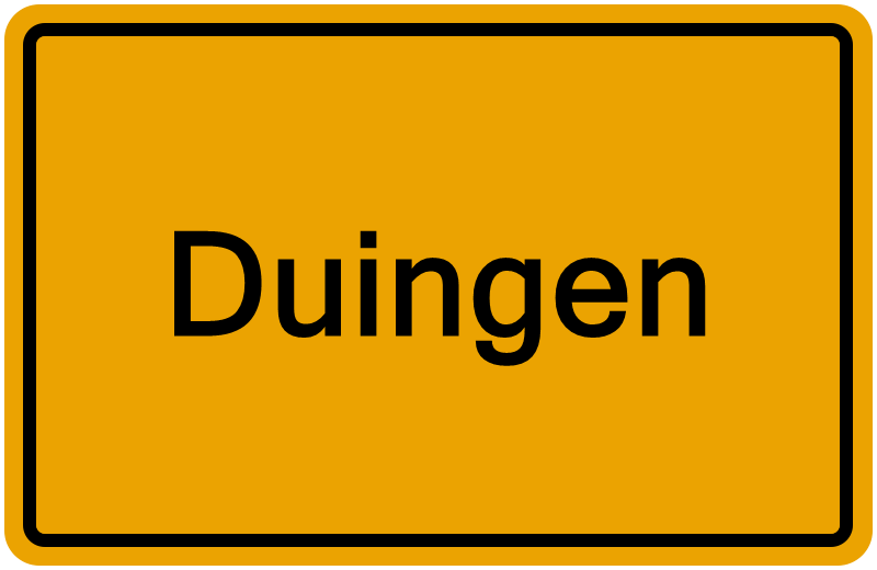 Handelsregisterauszug Duingen
