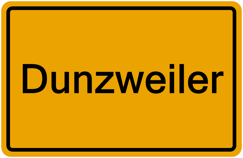 Handelsregisterauszug Dunzweiler