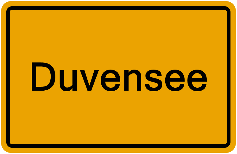 Handelsregisterauszug Duvensee