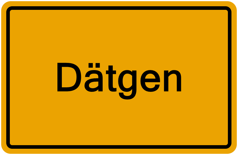 Handelsregisterauszug Dätgen