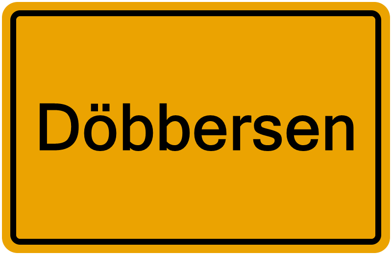 Handelsregisterauszug Döbbersen