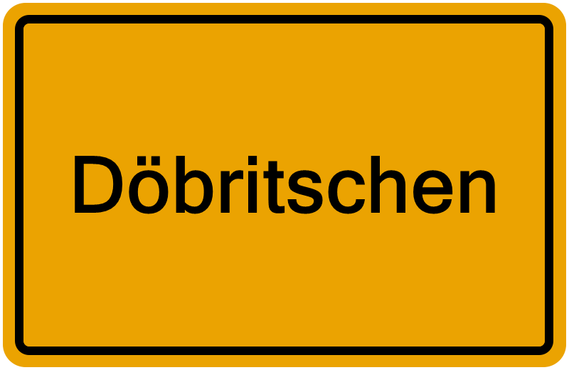 Handelsregisterauszug Döbritschen