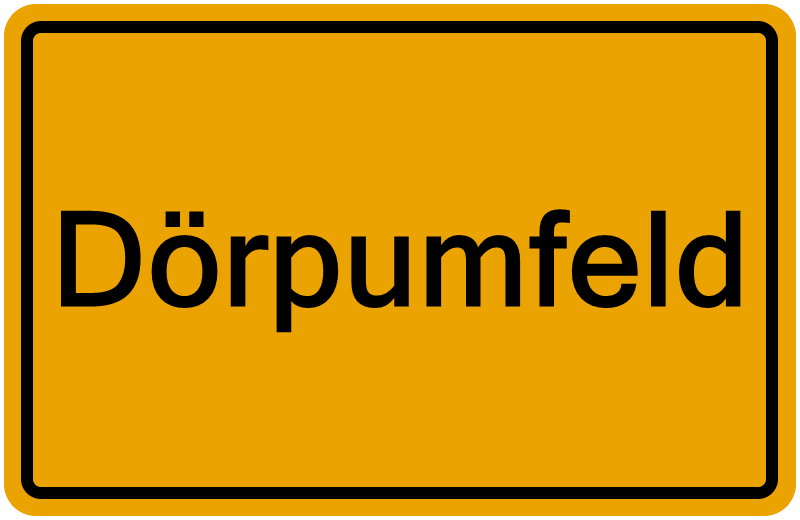 Handelsregisterauszug Dörpumfeld