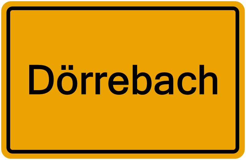 Handelsregisterauszug Dörrebach