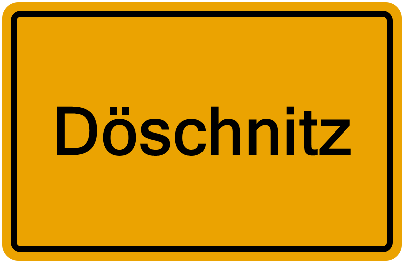 Handelsregisterauszug Döschnitz