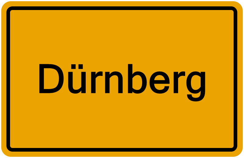 Handelsregisterauszug Dürnberg