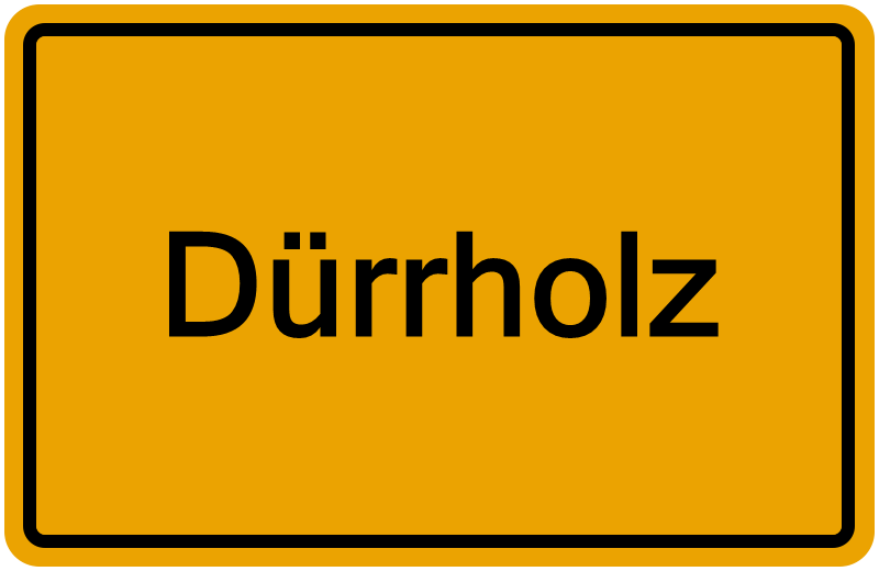 Handelsregisterauszug Dürrholz