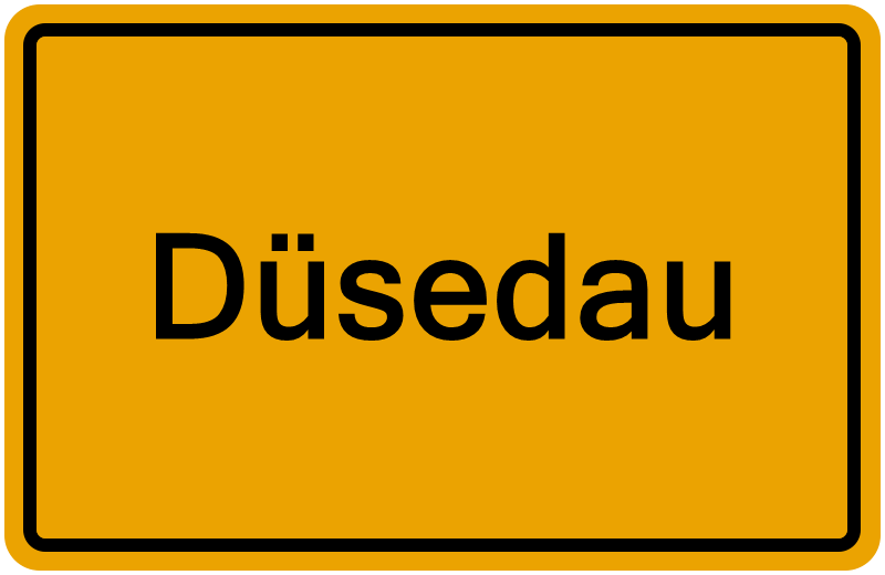 Handelsregisterauszug Düsedau