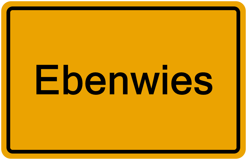Handelsregisterauszug Ebenwies