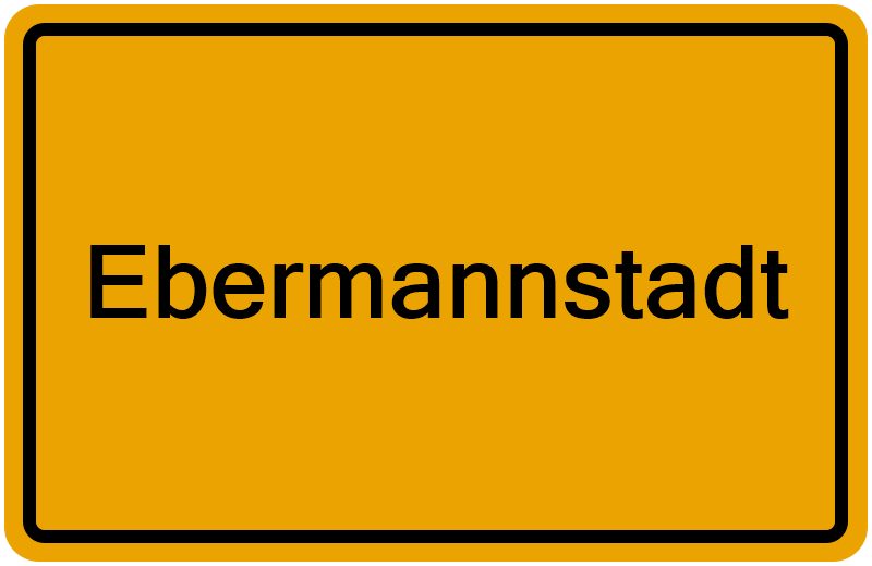 Handelsregisterauszug Ebermannstadt