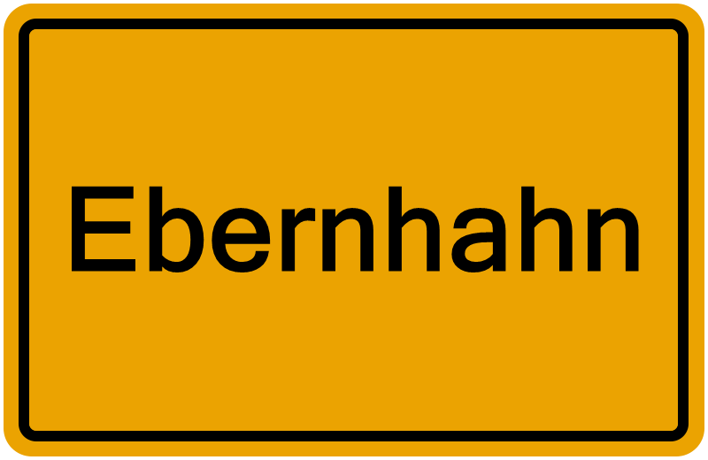 Handelsregisterauszug Ebernhahn