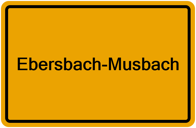 Handelsregisterauszug Ebersbach-Musbach