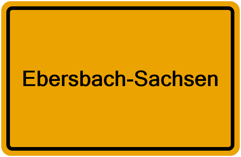 Handelsregisterauszug Ebersbach-Sachsen