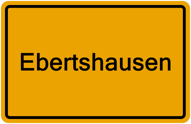 Handelsregisterauszug Ebertshausen