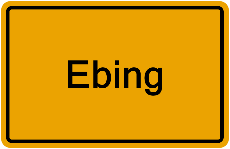 Handelsregisterauszug Ebing