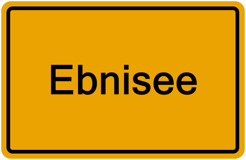 Handelsregisterauszug Ebnisee