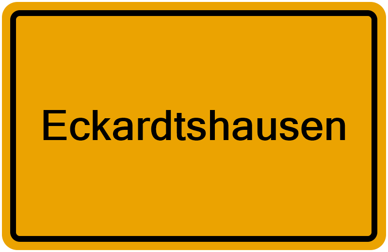 Handelsregisterauszug Eckardtshausen