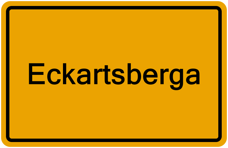 Handelsregisterauszug Eckartsberga