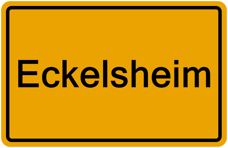 Handelsregisterauszug Eckelsheim