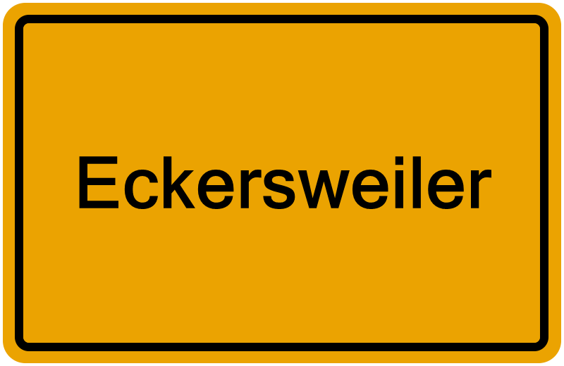 Handelsregisterauszug Eckersweiler