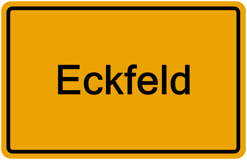 Handelsregisterauszug Eckfeld