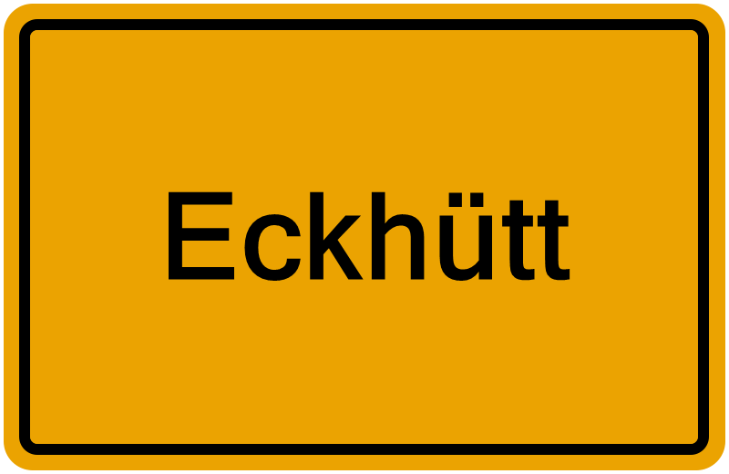 Handelsregisterauszug Eckhütt