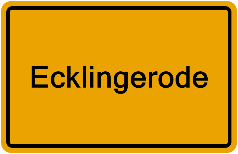 Handelsregisterauszug Ecklingerode