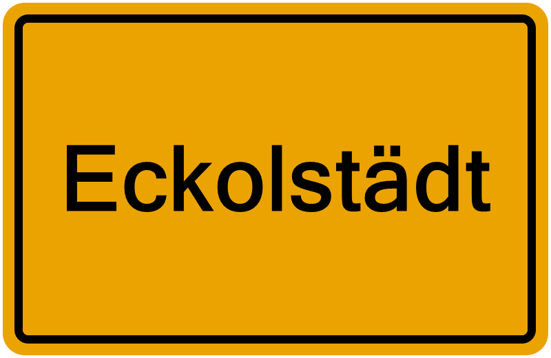 Handelsregisterauszug Eckolstädt