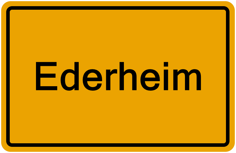 Handelsregisterauszug Ederheim