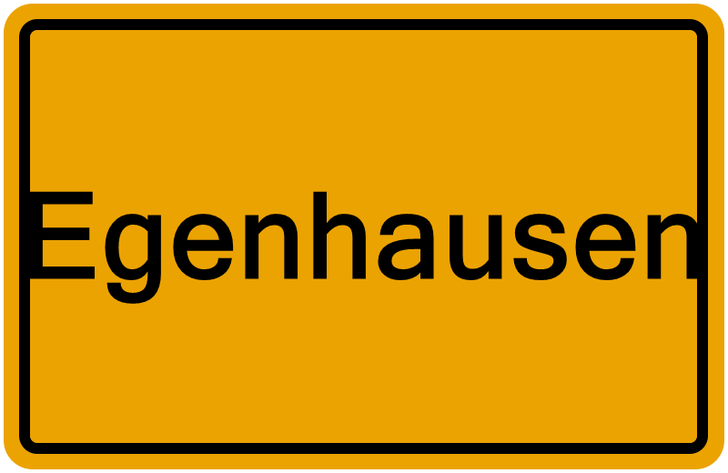 Handelsregisterauszug Egenhausen