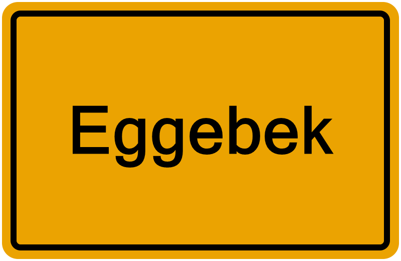 Handelsregisterauszug Eggebek
