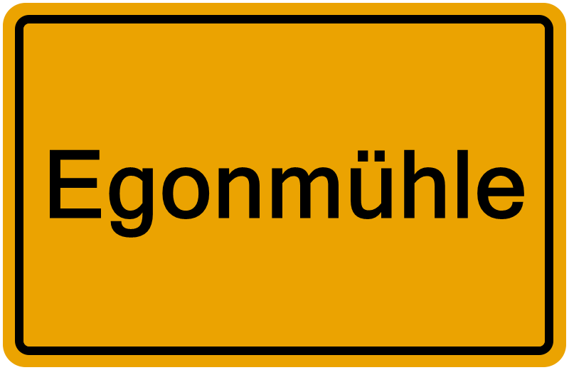 Handelsregisterauszug Egonmühle