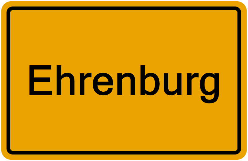 Handelsregisterauszug Ehrenburg
