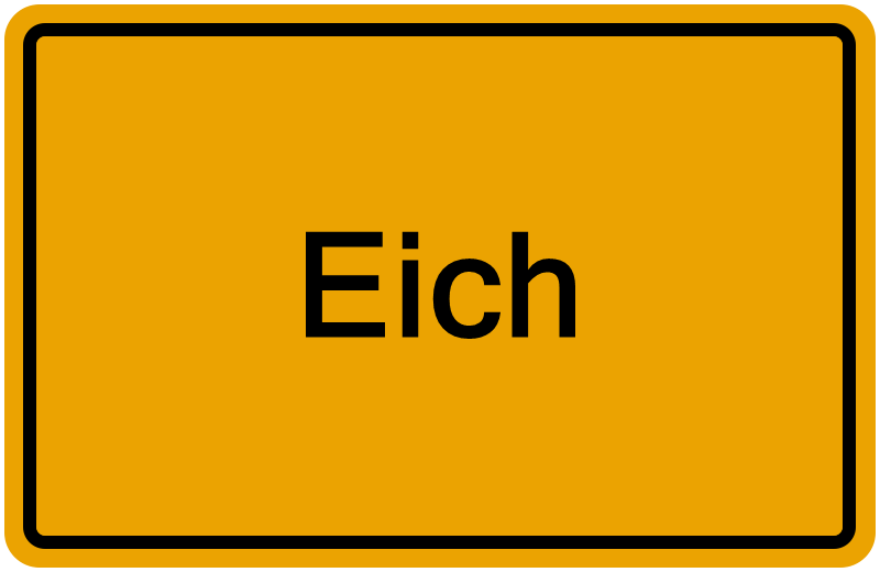 Handelsregisterauszug Eich