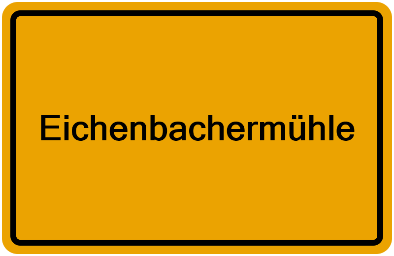Handelsregisterauszug Eichenbachermühle