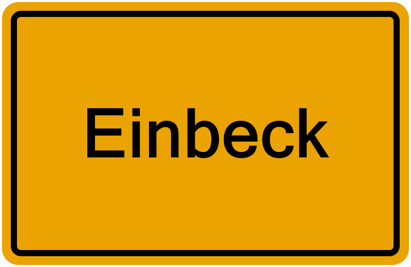Handelsregisterauszug Einbeck